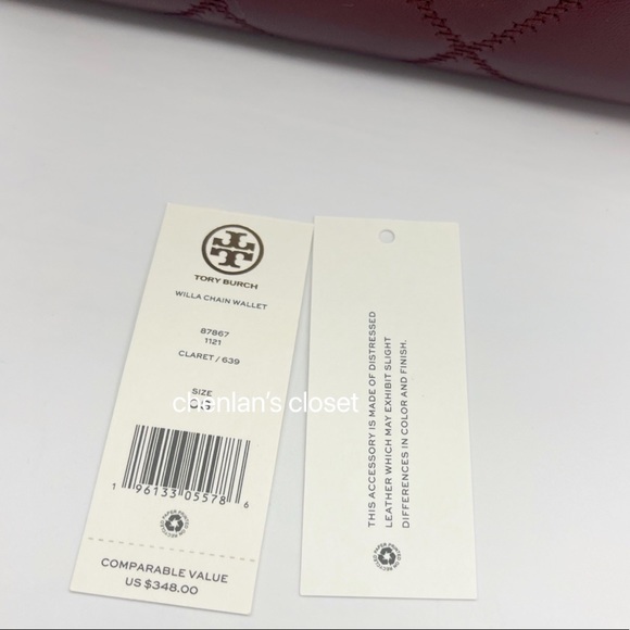 ✨NeW! Tory Burch Willa Chain Wallet - Picture 8 of 10